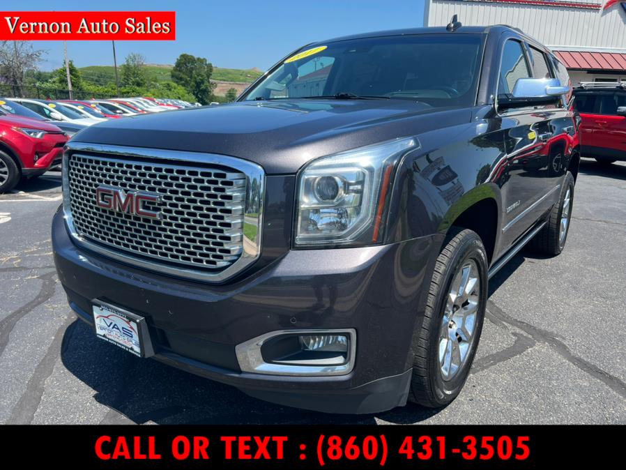 2017 GMC Yukon 4WD 4dr Denali, available for sale in Manchester, Connecticut | Vernon Auto Sale & Service. Manchester, Connecticut 2017 GMC Yukon 4WD 4dr Denali, available for sale in Manchester, Connecticut | Vernon Auto Sale & Service. Manchester, Connecticut