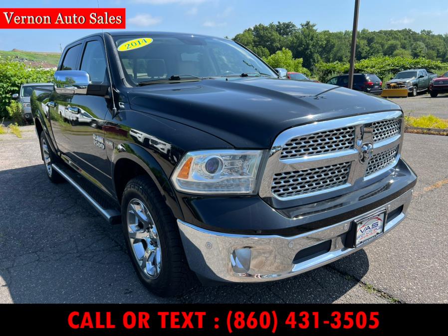 2014 Ram 1500 4WD Crew Cab 140.5" Laramie, available for sale in Manchester, Connecticut | Vernon Auto Sale & Service. Manchester, Connecticut 2014 Ram 1500 4WD Crew Cab 140.5" Laramie, available for sale in Manchester, Connecticut | Vernon Auto Sale & Service. Manchester, Connecticut