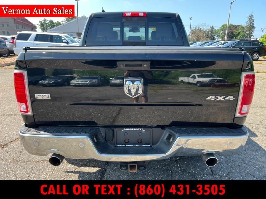 2014 Ram 1500 4WD Crew Cab 140.5" Laramie, available for sale in Manchester, Connecticut | Vernon Auto Sale & Service. Manchester, Connecticut 2014 Ram 1500 4WD Crew Cab 140.5" Laramie, available for sale in Manchester, Connecticut | Vernon Auto Sale & Service. Manchester, Connecticut