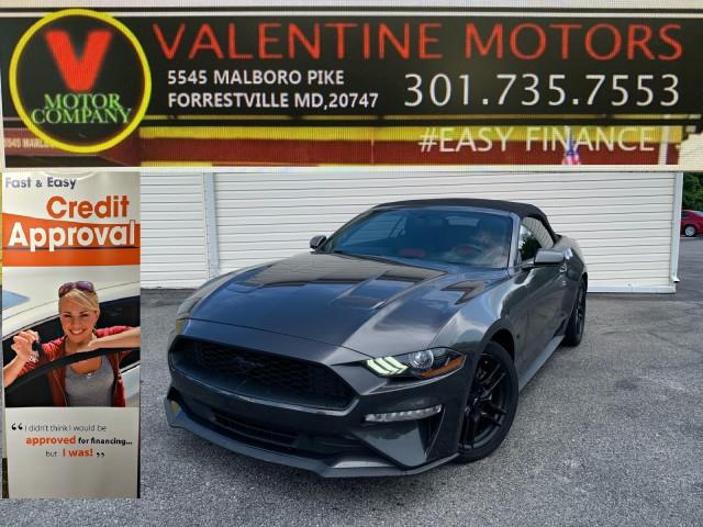 Used 2018 Ford Mustang in Forestville, Maryland | Valentine Motor Company. Forestville, Maryland