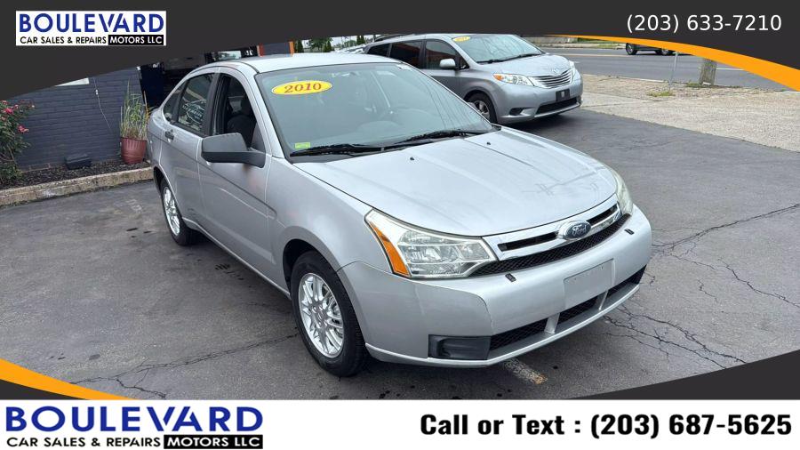 2010 Ford Focus SE Sedan 4D, available for sale in New Haven, Connecticut | Boulevard Motors LLC. New Haven, Connecticut 2010 Ford Focus SE Sedan 4D, available for sale in New Haven, Connecticut | Boulevard Motors LLC. New Haven, Connecticut