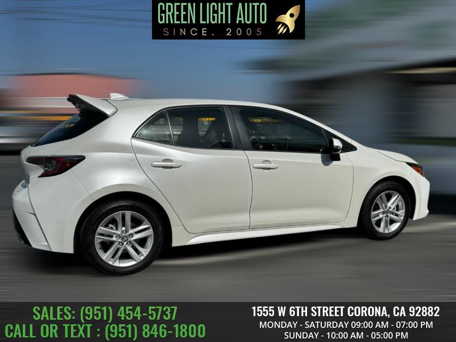 2019 Toyota Corolla Hatchback SE CVT (Natl), available for sale in Corona, California | Green Light Auto. Corona, California 2019 Toyota Corolla Hatchback SE CVT (Natl), available for sale in Corona, California | Green Light Auto. Corona, California