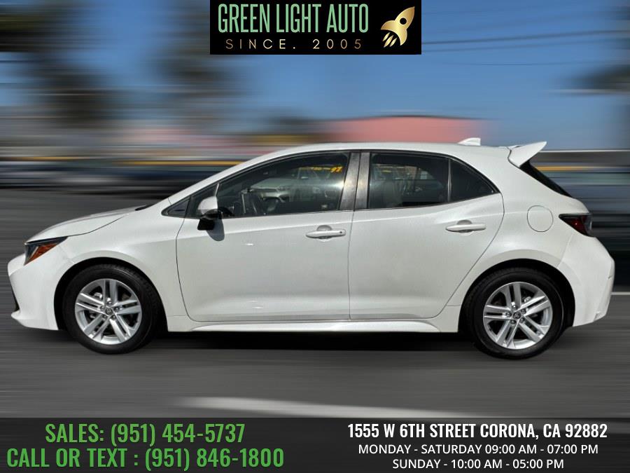 2019 Toyota Corolla Hatchback SE CVT (Natl), available for sale in Corona, California | Green Light Auto. Corona, California 2019 Toyota Corolla Hatchback SE CVT (Natl), available for sale in Corona, California | Green Light Auto. Corona, California