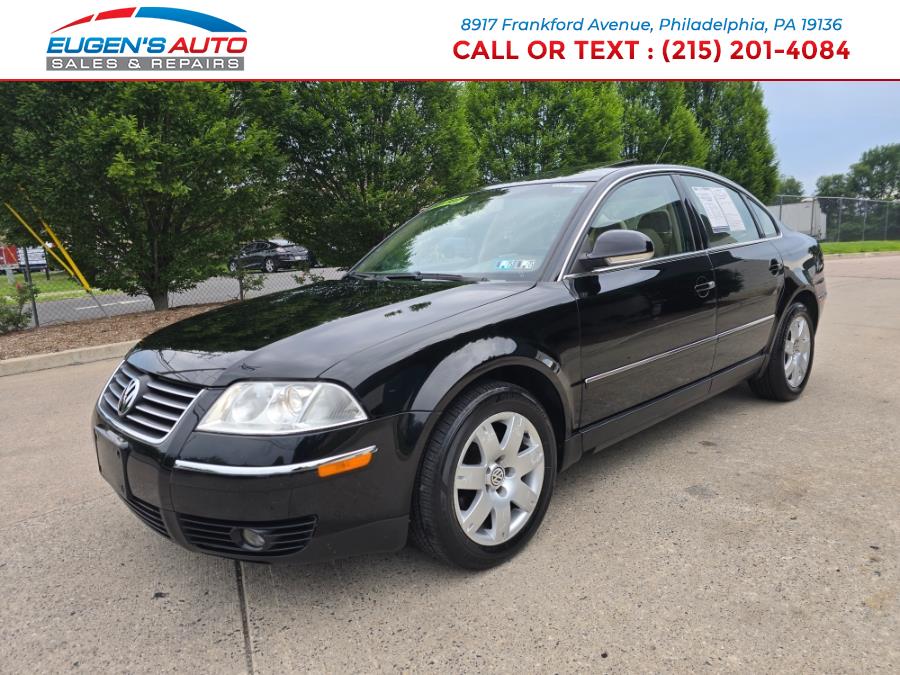 2005 Volkswagen Passat Sedan 4dr GLS 4MOTION Auto, available for sale in Philadelphia, Pennsylvania | Eugen's Auto Sales & Repairs. Philadelphia, Pennsylvania 2005 Volkswagen Passat Sedan 4dr GLS 4MOTION Auto, available for sale in Philadelphia, Pennsylvania | Eugen's Auto Sales & Repairs. Philadelphia, Pennsylvania