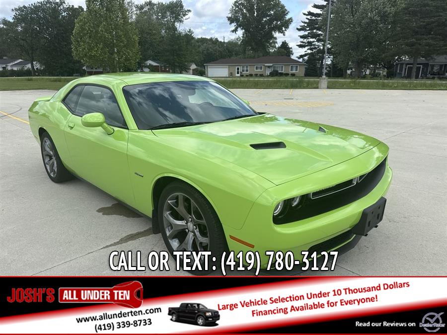 2015 Dodge Challenger R/T, available for sale in Elida, Ohio | Josh's All Under Ten LLC. Elida, Ohio 2015 Dodge Challenger R/T, available for sale in Elida, Ohio | Josh's All Under Ten LLC. Elida, Ohio