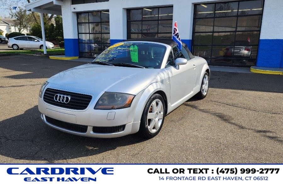 2001 Audi TT 2dr Roadster 5-Spd, available for sale in East Haven, Connecticut | Cardrive Auto Group 5 LLC. East Haven, Connecticut 2001 Audi TT 2dr Roadster 5-Spd, available for sale in East Haven, Connecticut | Cardrive Auto Group 5 LLC. East Haven, Connecticut