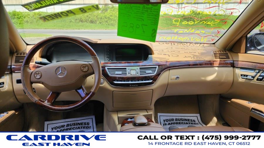 2008 Mercedes-Benz S-Class 4dr Sdn 5.5L V8 4MATIC, available for sale in East Haven, Connecticut | Cardrive Auto Group 5 LLC. East Haven, Connecticut 2008 Mercedes-Benz S-Class 4dr Sdn 5.5L V8 4MATIC, available for sale in East Haven, Connecticut | Cardrive Auto Group 5 LLC. East Haven, Connecticut