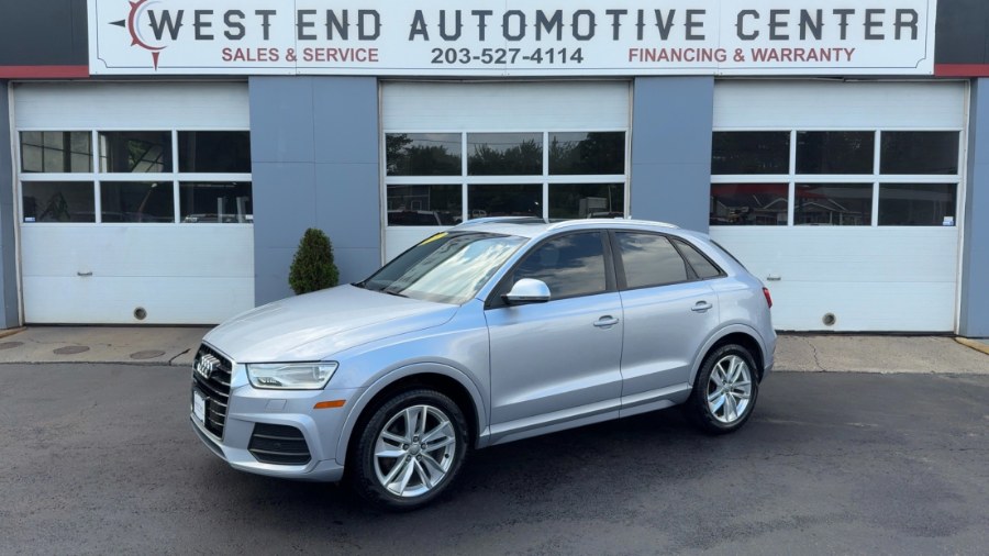 2017 Audi Q3 2.0 TFSI Premium quattro AWD, available for sale in Waterbury, Connecticut | West End Automotive Center. Waterbury, Connecticut 2017 Audi Q3 2.0 TFSI Premium quattro AWD, available for sale in Waterbury, Connecticut | West End Automotive Center. Waterbury, Connecticut