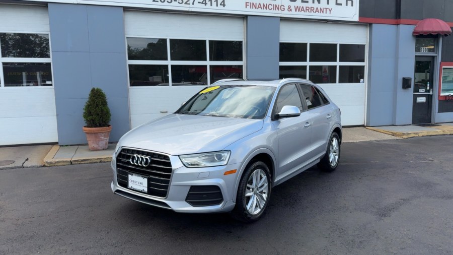 2017 Audi Q3 2.0 TFSI Premium quattro AWD, available for sale in Waterbury, Connecticut | West End Automotive Center. Waterbury, Connecticut 2017 Audi Q3 2.0 TFSI Premium quattro AWD, available for sale in Waterbury, Connecticut | West End Automotive Center. Waterbury, Connecticut