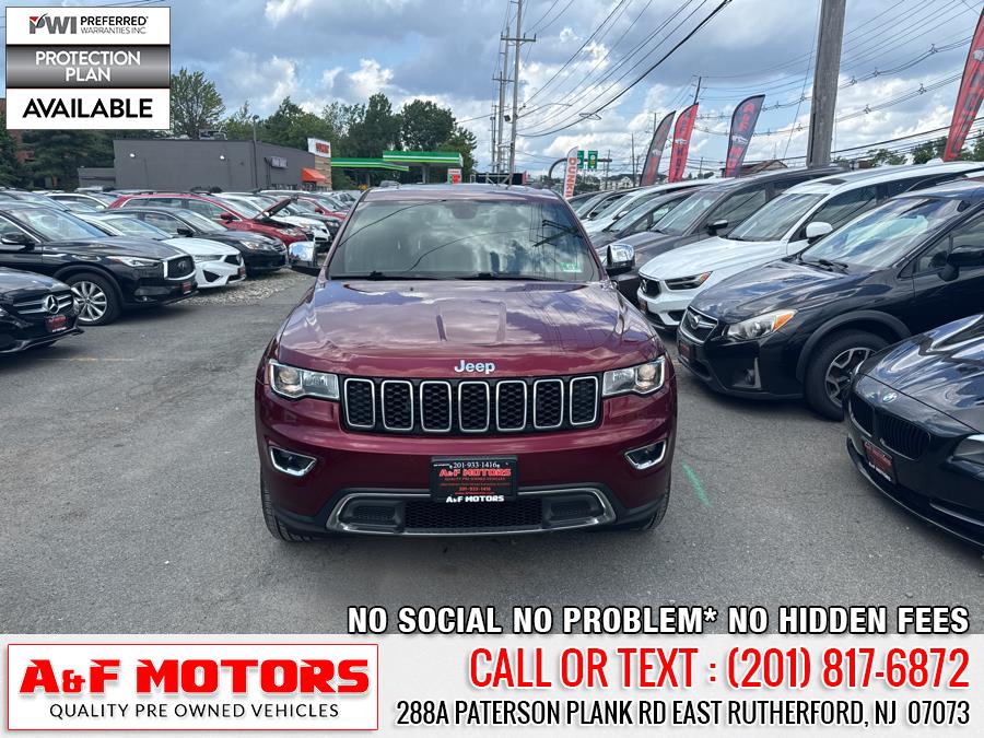2018 Jeep Grand Cherokee Limited 4x4, available for sale in East Rutherford, New Jersey | A&F Motors LLC. East Rutherford, New Jersey 2018 Jeep Grand Cherokee Limited 4x4, available for sale in East Rutherford, New Jersey | A&F Motors LLC. East Rutherford, New Jersey