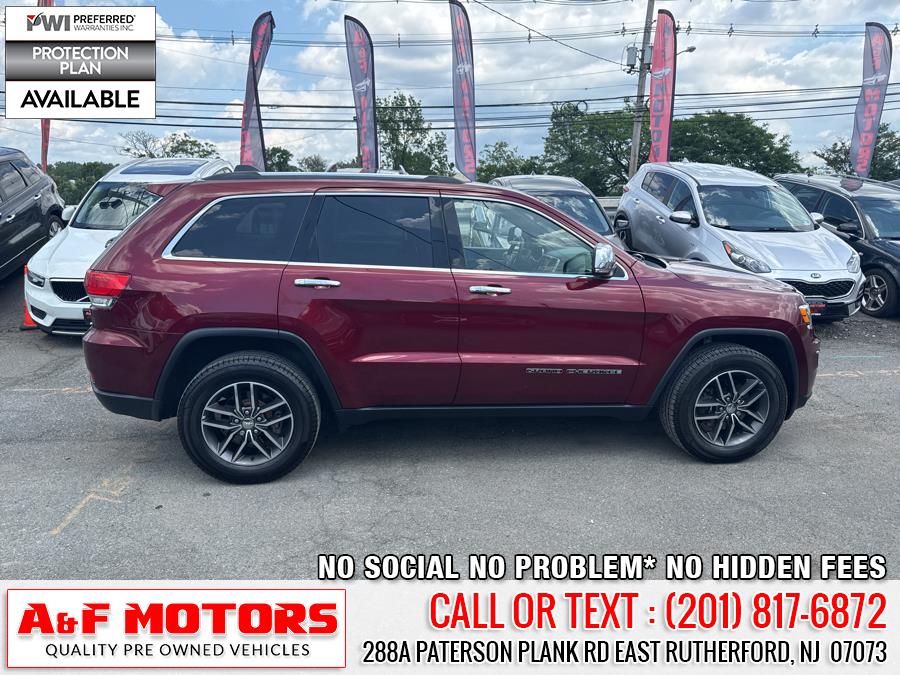 2018 Jeep Grand Cherokee Limited 4x4, available for sale in East Rutherford, New Jersey | A&F Motors LLC. East Rutherford, New Jersey 2018 Jeep Grand Cherokee Limited 4x4, available for sale in East Rutherford, New Jersey | A&F Motors LLC. East Rutherford, New Jersey