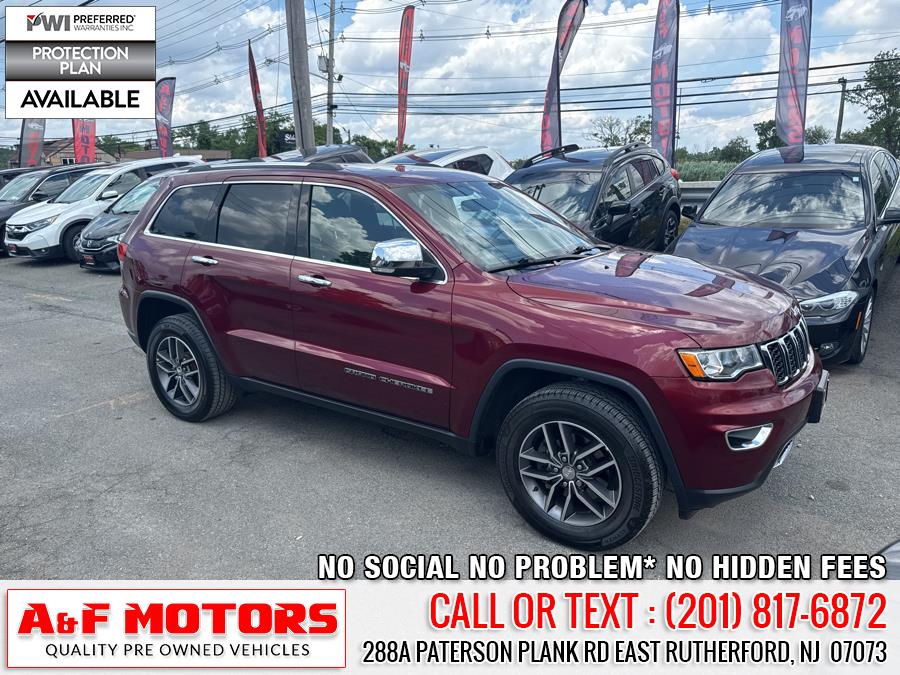 2018 Jeep Grand Cherokee Limited 4x4, available for sale in East Rutherford, New Jersey | A&F Motors LLC. East Rutherford, New Jersey 2018 Jeep Grand Cherokee Limited 4x4, available for sale in East Rutherford, New Jersey | A&F Motors LLC. East Rutherford, New Jersey