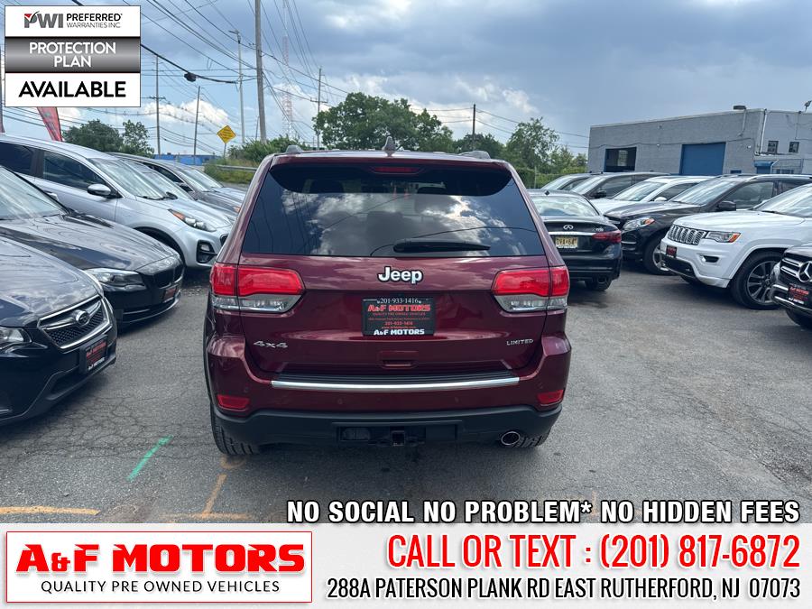 2018 Jeep Grand Cherokee Limited 4x4, available for sale in East Rutherford, New Jersey | A&F Motors LLC. East Rutherford, New Jersey 2018 Jeep Grand Cherokee Limited 4x4, available for sale in East Rutherford, New Jersey | A&F Motors LLC. East Rutherford, New Jersey