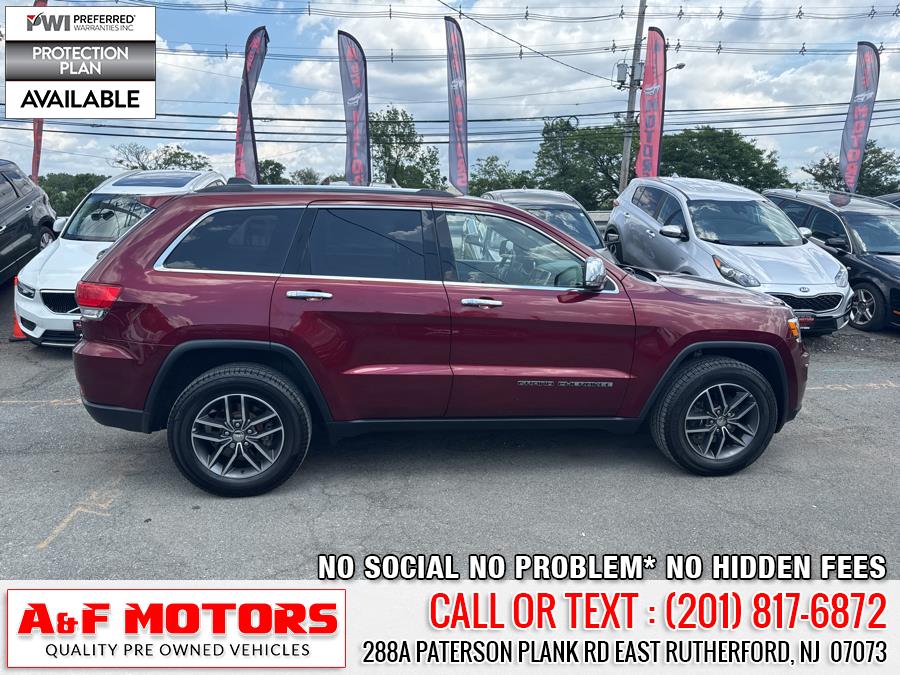 2018 Jeep Grand Cherokee Limited 4x4, available for sale in East Rutherford, New Jersey | A&F Motors LLC. East Rutherford, New Jersey 2018 Jeep Grand Cherokee Limited 4x4, available for sale in East Rutherford, New Jersey | A&F Motors LLC. East Rutherford, New Jersey