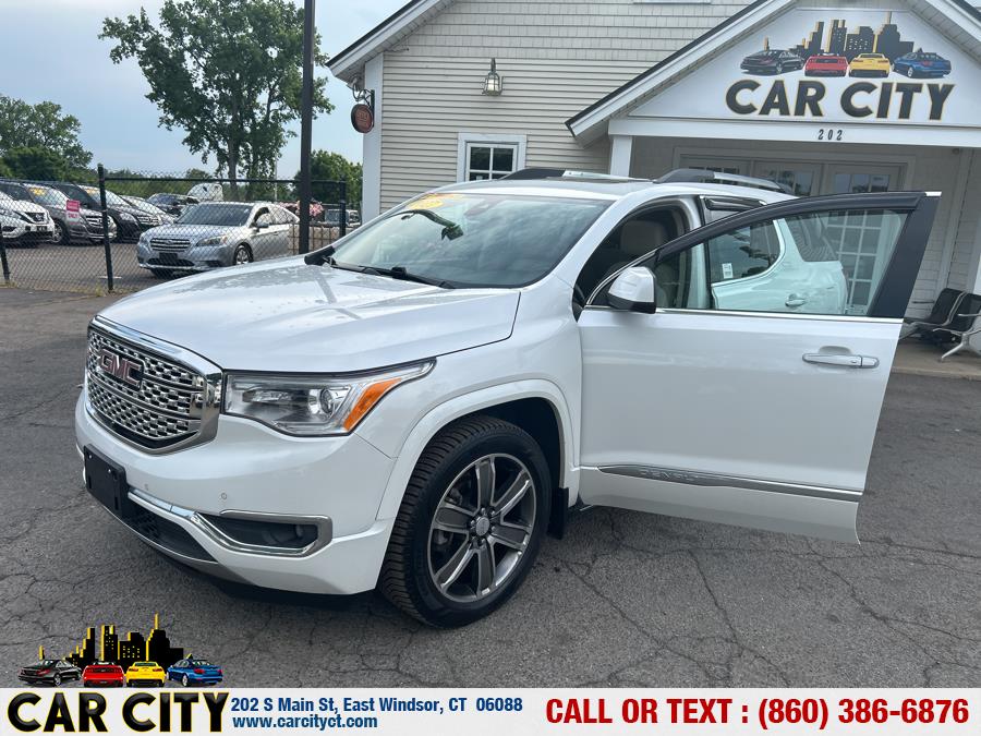 2017 GMC Acadia AWD 4dr Denali, available for sale in East Windsor, Connecticut | Car City LLC. East Windsor, Connecticut 2017 GMC Acadia AWD 4dr Denali, available for sale in East Windsor, Connecticut | Car City LLC. East Windsor, Connecticut