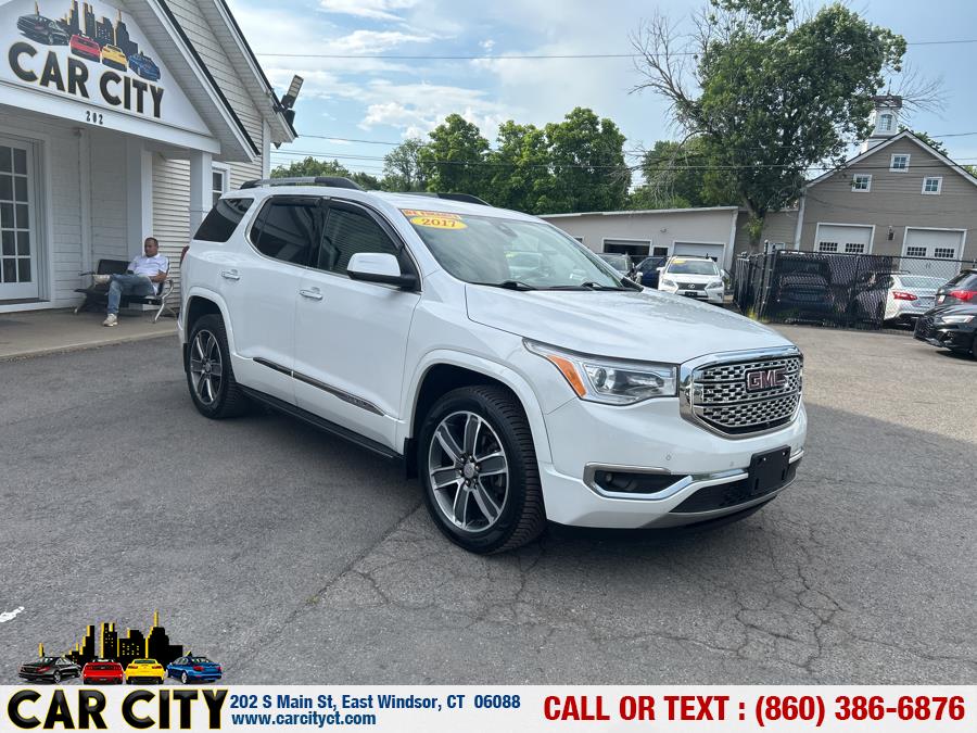 2017 GMC Acadia AWD 4dr Denali, available for sale in East Windsor, Connecticut | Car City LLC. East Windsor, Connecticut 2017 GMC Acadia AWD 4dr Denali, available for sale in East Windsor, Connecticut | Car City LLC. East Windsor, Connecticut