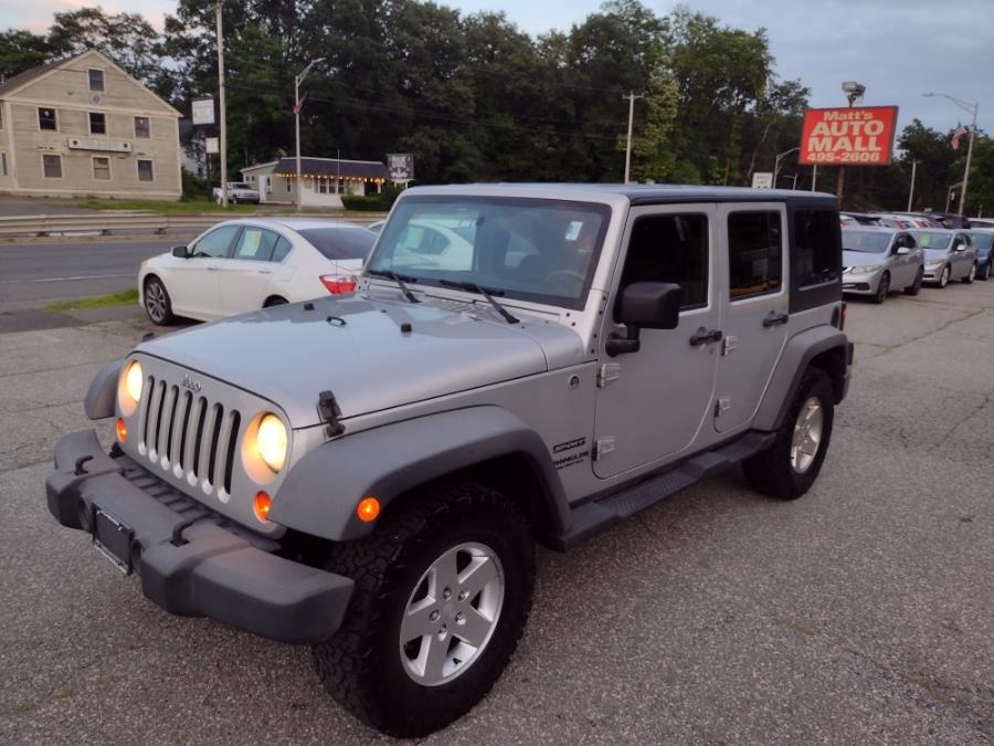2012 Jeep Wrangler Unlimited 4WD 4dr Sport, available for sale in Chicopee, Massachusetts | Matts Auto Mall LLC. Chicopee, Massachusetts 2012 Jeep Wrangler Unlimited 4WD 4dr Sport, available for sale in Chicopee, Massachusetts | Matts Auto Mall LLC. Chicopee, Massachusetts
