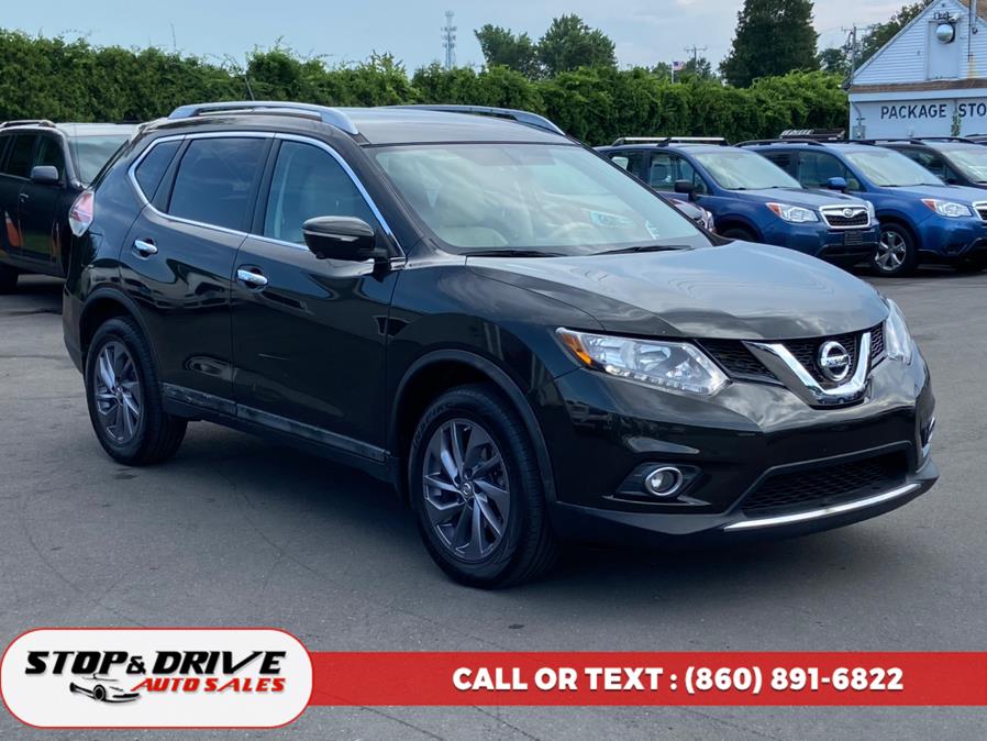 2015 Nissan Rogue AWD 4dr SL, available for sale in East Windsor, Connecticut | Stop & Drive Auto Sales. East Windsor, Connecticut 2015 Nissan Rogue AWD 4dr SL, available for sale in East Windsor, Connecticut | Stop & Drive Auto Sales. East Windsor, Connecticut