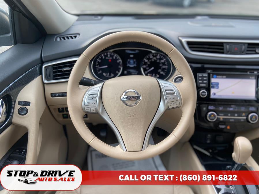 2015 Nissan Rogue AWD 4dr SL, available for sale in East Windsor, Connecticut | Stop & Drive Auto Sales. East Windsor, Connecticut 2015 Nissan Rogue AWD 4dr SL, available for sale in East Windsor, Connecticut | Stop & Drive Auto Sales. East Windsor, Connecticut