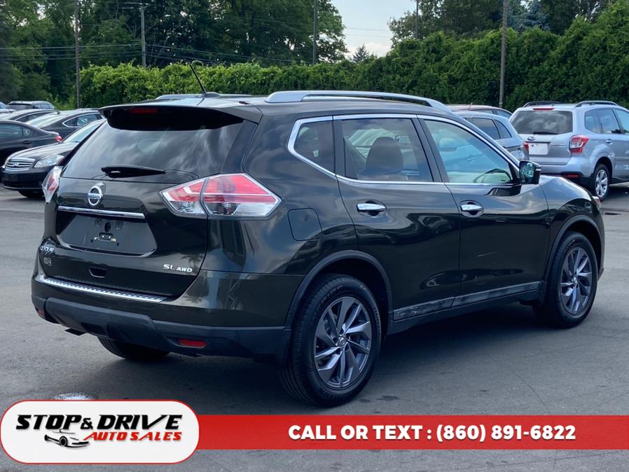 2015 Nissan Rogue AWD 4dr SL, available for sale in East Windsor, Connecticut | Stop & Drive Auto Sales. East Windsor, Connecticut 2015 Nissan Rogue AWD 4dr SL, available for sale in East Windsor, Connecticut | Stop & Drive Auto Sales. East Windsor, Connecticut