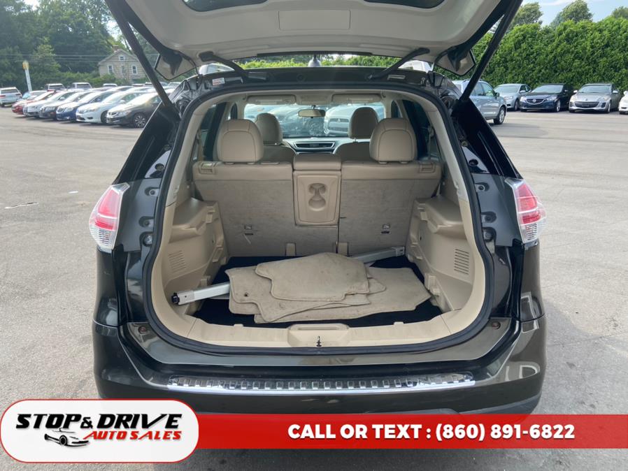 2015 Nissan Rogue AWD 4dr SL, available for sale in East Windsor, Connecticut | Stop & Drive Auto Sales. East Windsor, Connecticut 2015 Nissan Rogue AWD 4dr SL, available for sale in East Windsor, Connecticut | Stop & Drive Auto Sales. East Windsor, Connecticut