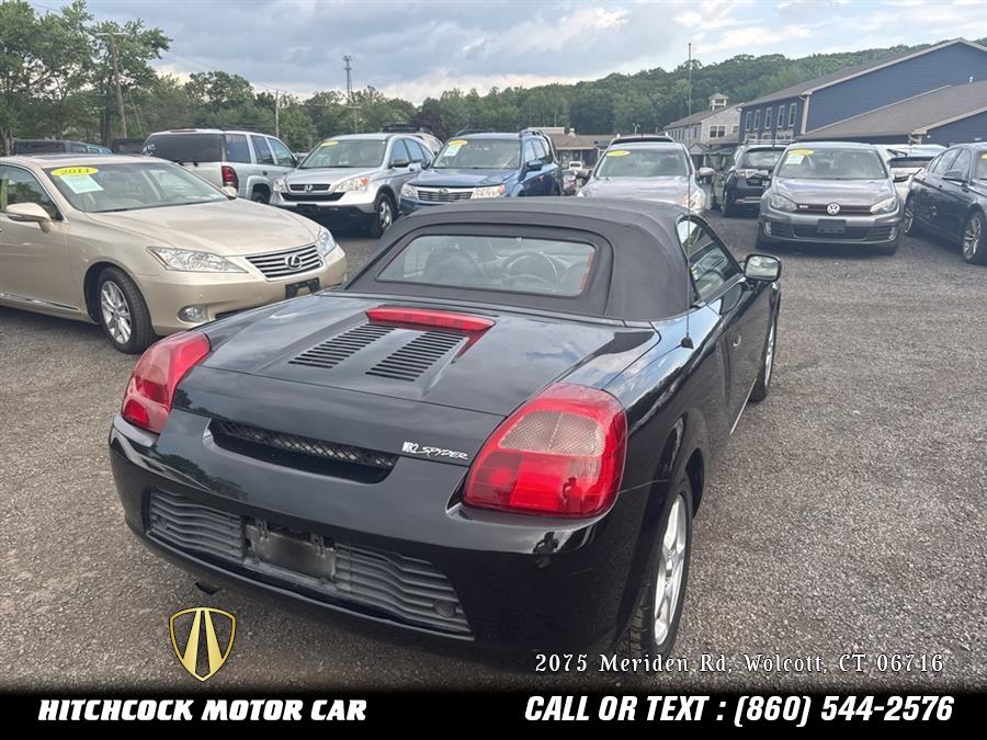 2002 Toyota Mr2 Spyder Base, available for sale in Wolcott, Connecticut | Hitchcock Motor Car. Wolcott, Connecticut 2002 Toyota Mr2 Spyder Base, available for sale in Wolcott, Connecticut | Hitchcock Motor Car. Wolcott, Connecticut