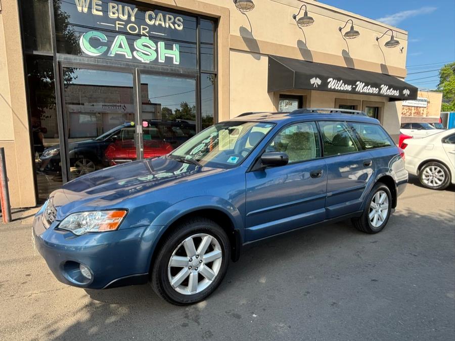 2007 Subaru Legacy Wagon 4dr H4 AT Outback, available for sale in New haven, Connecticut | Wilson Maturo Motors. New haven, Connecticut 2007 Subaru Legacy Wagon 4dr H4 AT Outback, available for sale in New haven, Connecticut | Wilson Maturo Motors. New haven, Connecticut