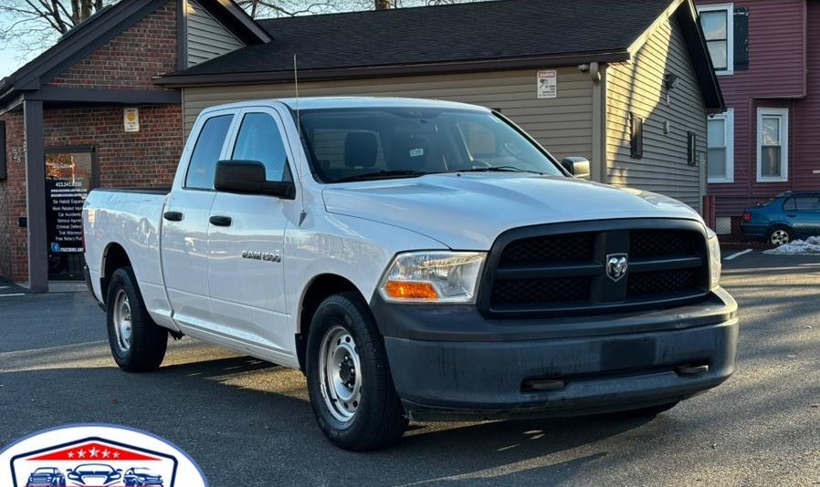 2012 Ram 1500 2WD Quad Cab 140.5" ST, available for sale in Springfield, Massachusetts | Jordan Auto Sales Inc. Springfield, Massachusetts 2012 Ram 1500 2WD Quad Cab 140.5" ST, available for sale in Springfield, Massachusetts | Jordan Auto Sales Inc. Springfield, Massachusetts