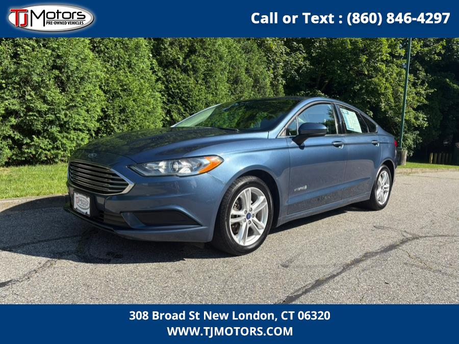 2018 Ford Fusion Hybrid S, available for sale in New London, Connecticut | TJ Motors LLC. New London, Connecticut 2018 Ford Fusion Hybrid S, available for sale in New London, Connecticut | TJ Motors LLC. New London, Connecticut