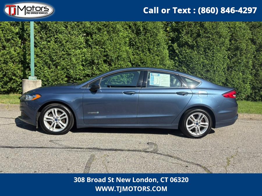2018 Ford Fusion Hybrid S, available for sale in New London, Connecticut | TJ Motors LLC. New London, Connecticut 2018 Ford Fusion Hybrid S, available for sale in New London, Connecticut | TJ Motors LLC. New London, Connecticut