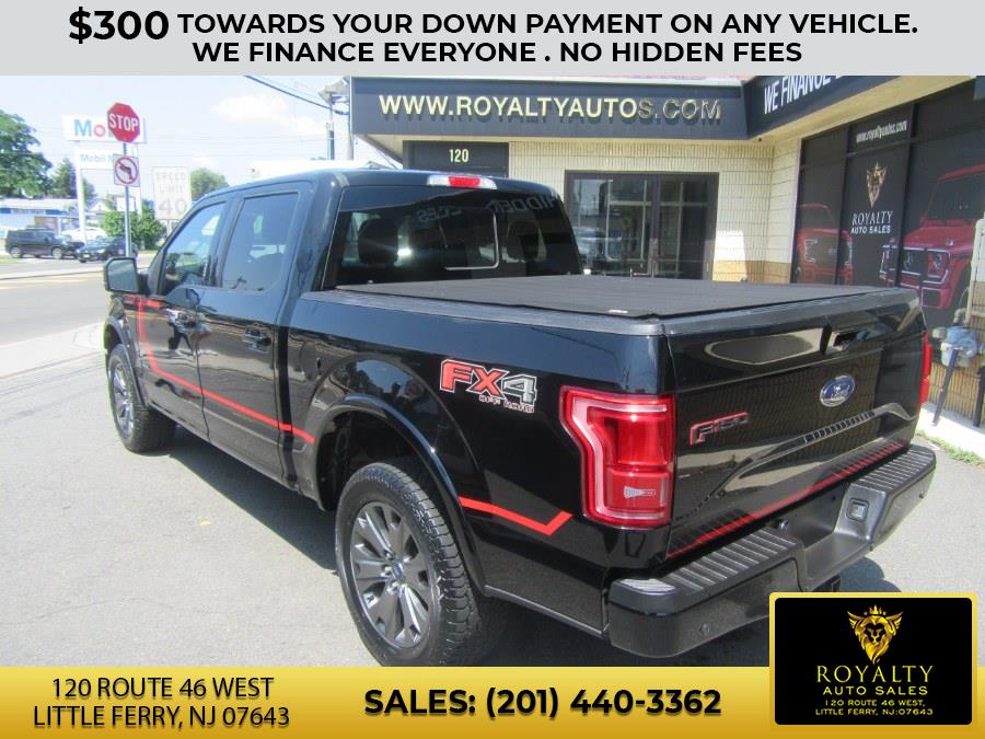 2016 Ford F-150 4WD SuperCrew 145" Lariat, available for sale in Little Ferry, New Jersey | Royalty Auto Sales. Little Ferry, New Jersey 2016 Ford F-150 4WD SuperCrew 145" Lariat, available for sale in Little Ferry, New Jersey | Royalty Auto Sales. Little Ferry, New Jersey