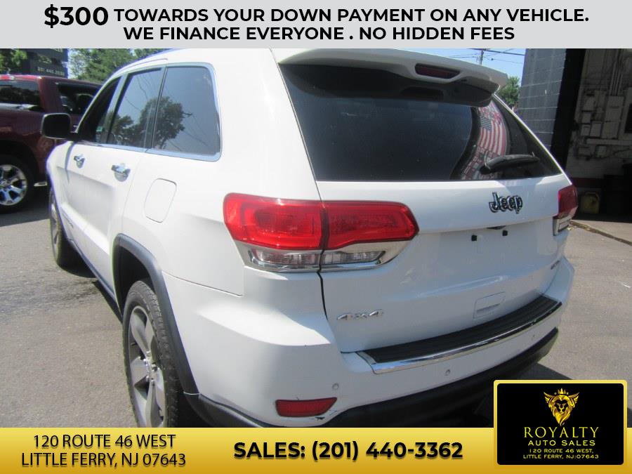 2014 Jeep Grand Cherokee 4WD 4dr Limited, available for sale in Little Ferry, New Jersey | Royalty Auto Sales. Little Ferry, New Jersey 2014 Jeep Grand Cherokee 4WD 4dr Limited, available for sale in Little Ferry, New Jersey | Royalty Auto Sales. Little Ferry, New Jersey