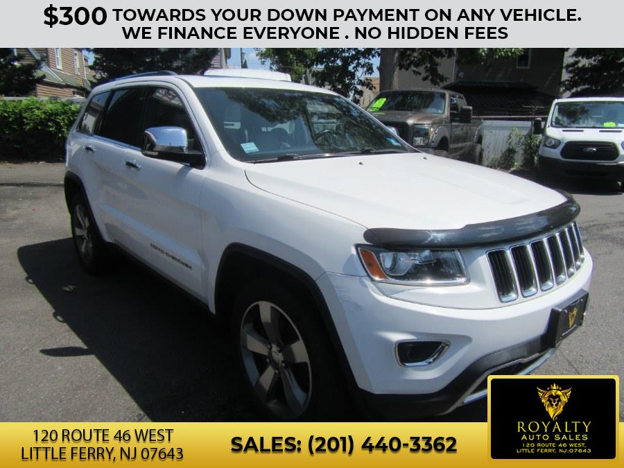 2014 Jeep Grand Cherokee 4WD 4dr Limited, available for sale in Little Ferry, New Jersey | Royalty Auto Sales. Little Ferry, New Jersey 2014 Jeep Grand Cherokee 4WD 4dr Limited, available for sale in Little Ferry, New Jersey | Royalty Auto Sales. Little Ferry, New Jersey