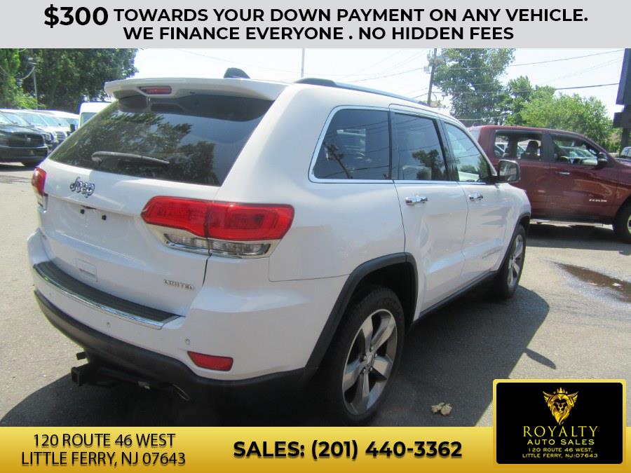 2014 Jeep Grand Cherokee 4WD 4dr Limited, available for sale in Little Ferry, New Jersey | Royalty Auto Sales. Little Ferry, New Jersey 2014 Jeep Grand Cherokee 4WD 4dr Limited, available for sale in Little Ferry, New Jersey | Royalty Auto Sales. Little Ferry, New Jersey