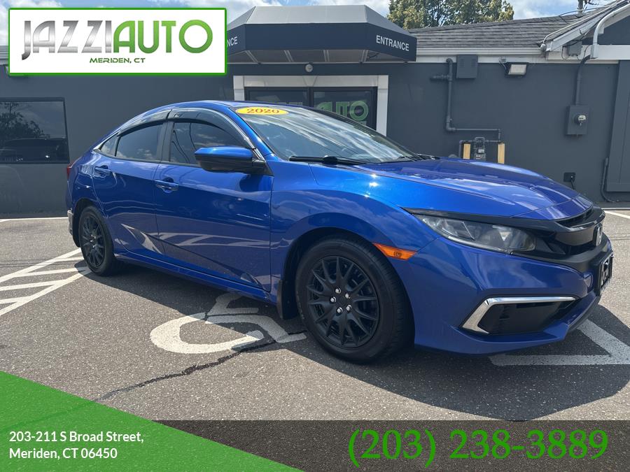 2020 Honda Civic Sedan LX CVT, available for sale in Meriden, Connecticut | Jazzi Auto Sales LLC. Meriden, Connecticut 2020 Honda Civic Sedan LX CVT, available for sale in Meriden, Connecticut | Jazzi Auto Sales LLC. Meriden, Connecticut