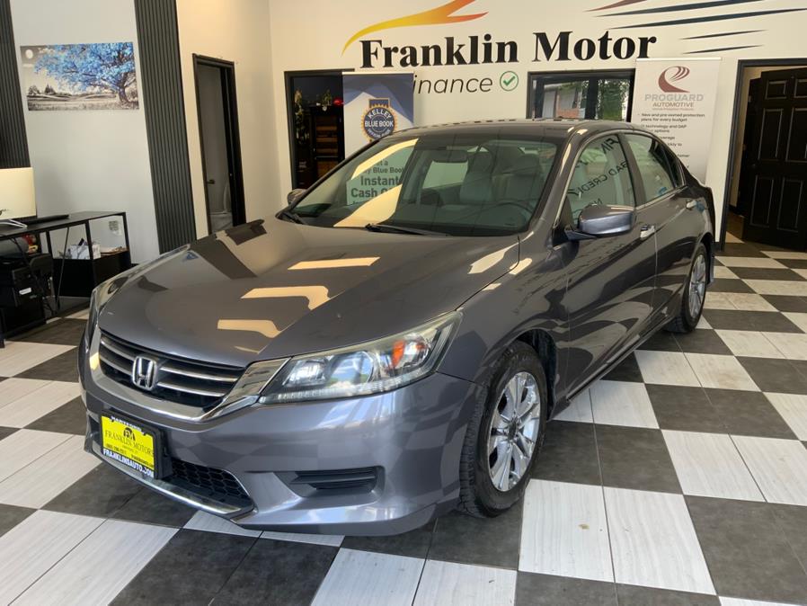 2014 Honda Accord Sedan 4dr I4 CVT LX, available for sale in Hartford, Connecticut | Franklin Motors Auto Sales LLC. Hartford, Connecticut 2014 Honda Accord Sedan 4dr I4 CVT LX, available for sale in Hartford, Connecticut | Franklin Motors Auto Sales LLC. Hartford, Connecticut