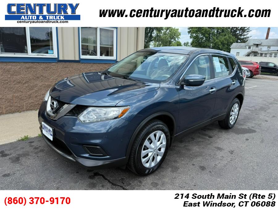 2015 Nissan Rogue AWD 4dr S *Ltd Avail*, available for sale in East Windsor, Connecticut | Century Auto And Truck. East Windsor, Connecticut 2015 Nissan Rogue AWD 4dr S *Ltd Avail*, available for sale in East Windsor, Connecticut | Century Auto And Truck. East Windsor, Connecticut