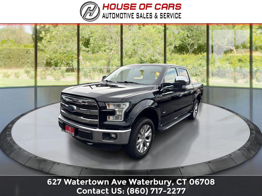 2016 Ford F-150 4WD SuperCrew 157" Lariat, available for sale in Waterbury, Connecticut | House of Cars LLC. Waterbury, Connecticut