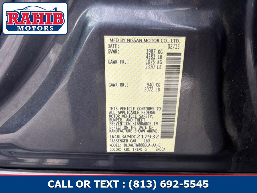 2013 Nissan Altima 4dr Sdn V6 3.5 SL, available for sale in Winter Park, Florida | Rahib Motors. Winter Park, Florida 2013 Nissan Altima 4dr Sdn V6 3.5 SL, available for sale in Winter Park, Florida | Rahib Motors. Winter Park, Florida