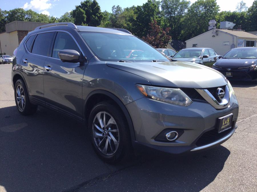 2015 Nissan Rogue AWD 4dr SL, available for sale in Plantsville, Connecticut | L&S Automotive LLC. Plantsville, Connecticut 2015 Nissan Rogue AWD 4dr SL, available for sale in Plantsville, Connecticut | L&S Automotive LLC. Plantsville, Connecticut