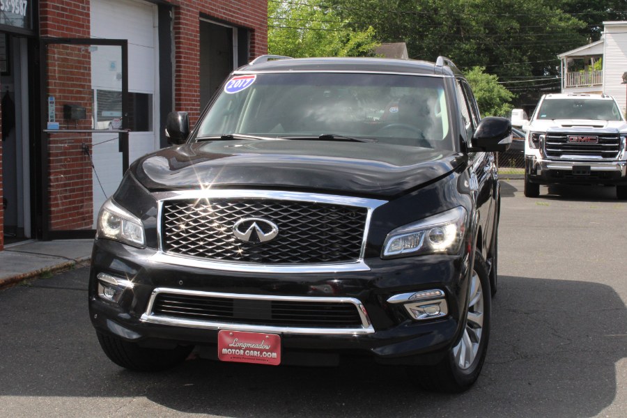 2017 INFINITI QX80 AWD Limited, available for sale in ENFIELD, Connecticut | Longmeadow Motor Cars. ENFIELD, Connecticut