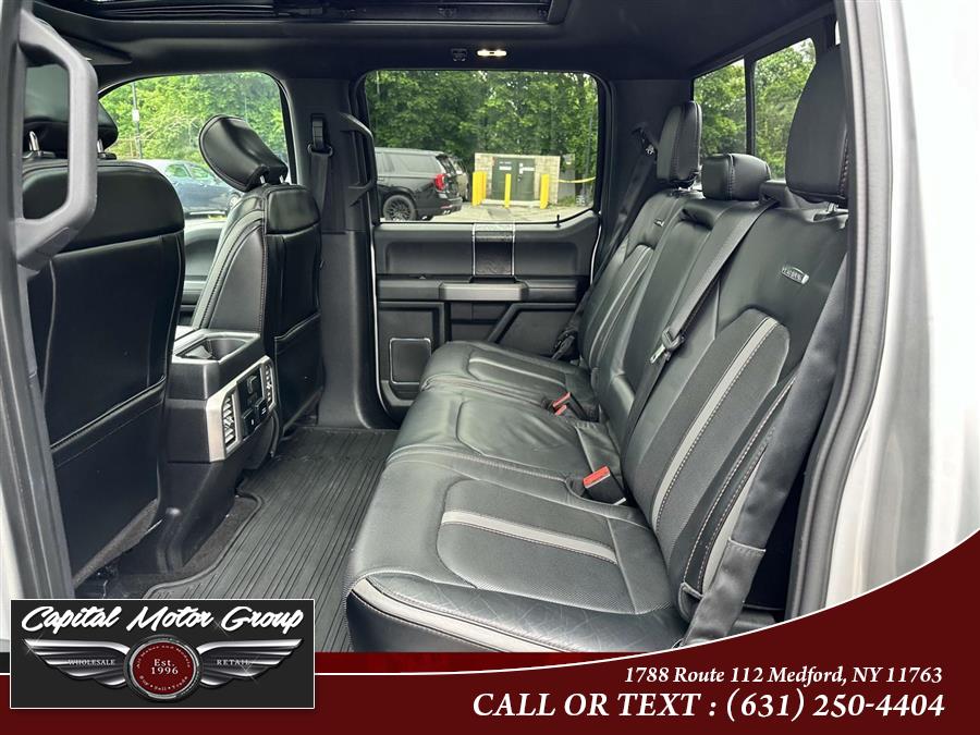 2018 Ford F-150 Platinum 4WD SuperCrew 5.5'' Box, available for sale in Medford, New York | Capital Motor Group Inc. Medford, New York 2018 Ford F-150 Platinum 4WD SuperCrew 5.5'' Box, available for sale in Medford, New York | Capital Motor Group Inc. Medford, New York