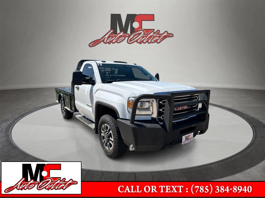2015 GMC Sierra 3500HD 4WD Reg Cab 133.6", available for sale in Colby, Kansas | M C Auto Outlet Inc. Colby, Kansas 2015 GMC Sierra 3500HD 4WD Reg Cab 133.6", available for sale in Colby, Kansas | M C Auto Outlet Inc. Colby, Kansas