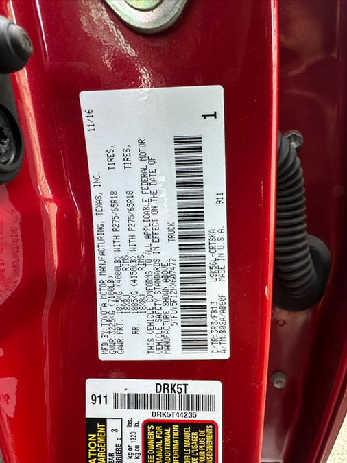 2017 Toyota Tundra 4WD SR5 Double Cab 6.5'' Bed 5.7L (Natl), available for sale in New Milford, Connecticut | Faustos Auto Body and Repairs LLC. New Milford, Connecticut 2017 Toyota Tundra 4WD SR5 Double Cab 6.5'' Bed 5.7L (Natl), available for sale in New Milford, Connecticut | Faustos Auto Body and Repairs LLC. New Milford, Connecticut