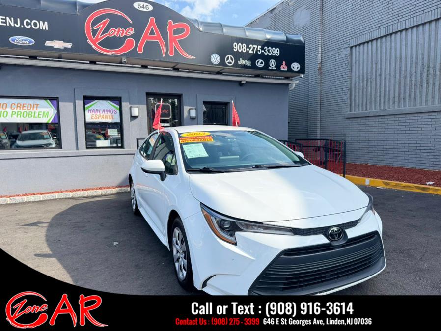 2023 Toyota Corolla LE CVT (Natl), available for sale in Linden, New Jersey | Car Zone. Linden, New Jersey 2023 Toyota Corolla LE CVT (Natl), available for sale in Linden, New Jersey | Car Zone. Linden, New Jersey