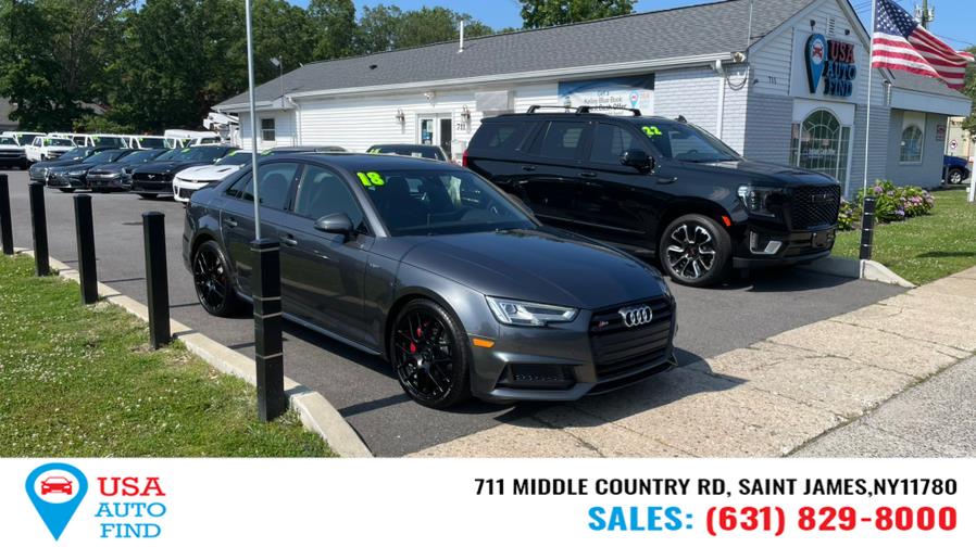 2018 Audi S4 3.0 TFSI Premium Plus quattro AWD, available for sale in Saint James, New York | USA Auto Find. Saint James, New York 2018 Audi S4 3.0 TFSI Premium Plus quattro AWD, available for sale in Saint James, New York | USA Auto Find. Saint James, New York