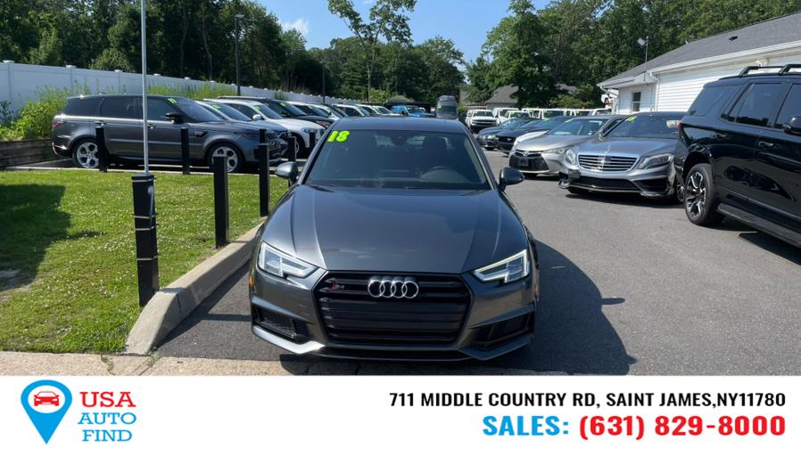 2018 Audi S4 3.0 TFSI Premium Plus quattro AWD, available for sale in Saint James, New York | USA Auto Find. Saint James, New York 2018 Audi S4 3.0 TFSI Premium Plus quattro AWD, available for sale in Saint James, New York | USA Auto Find. Saint James, New York
