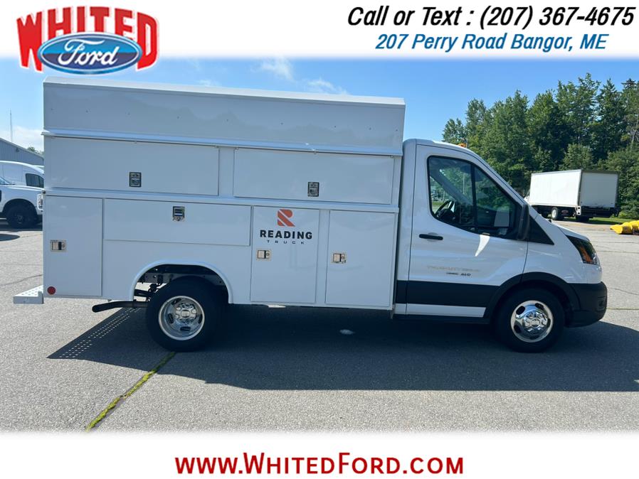 2024 Ford Transit Chassis T-350 AWD DRW 138" WB Service/Lube Body, available for sale in Bangor, Maine | Whited Ford. Bangor, Maine 2024 Ford Transit Chassis T-350 AWD DRW 138" WB Service/Lube Body, available for sale in Bangor, Maine | Whited Ford. Bangor, Maine