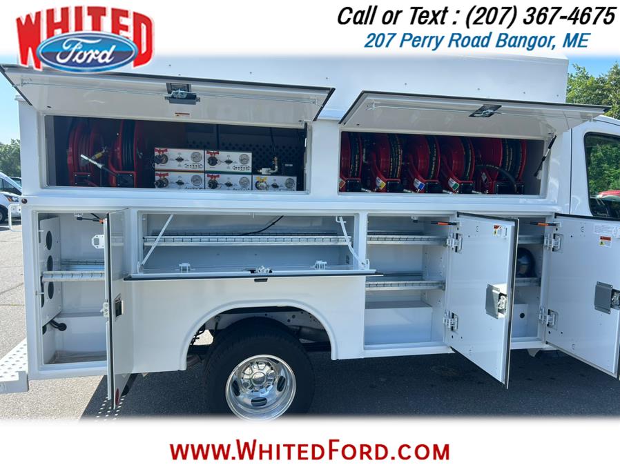 2024 Ford Transit Chassis T-350 AWD DRW 138" WB Service/Lube Body, available for sale in Bangor, Maine | Whited Ford. Bangor, Maine 2024 Ford Transit Chassis T-350 AWD DRW 138" WB Service/Lube Body, available for sale in Bangor, Maine | Whited Ford. Bangor, Maine