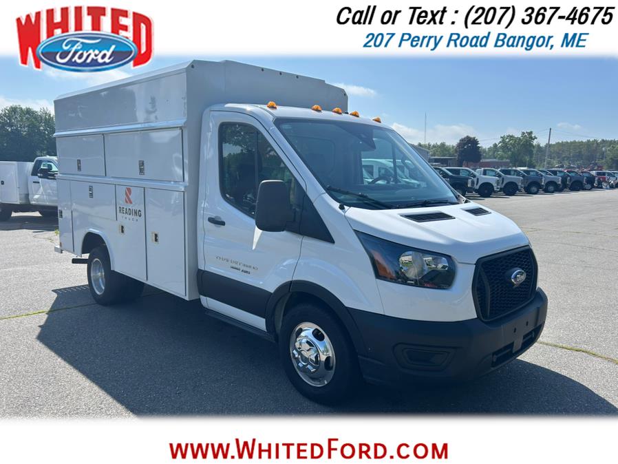 2024 Ford Transit Chassis T-350 AWD DRW 138" WB Service/Lube Body, available for sale in Bangor, Maine | Whited Ford. Bangor, Maine 2024 Ford Transit Chassis T-350 AWD DRW 138" WB Service/Lube Body, available for sale in Bangor, Maine | Whited Ford. Bangor, Maine